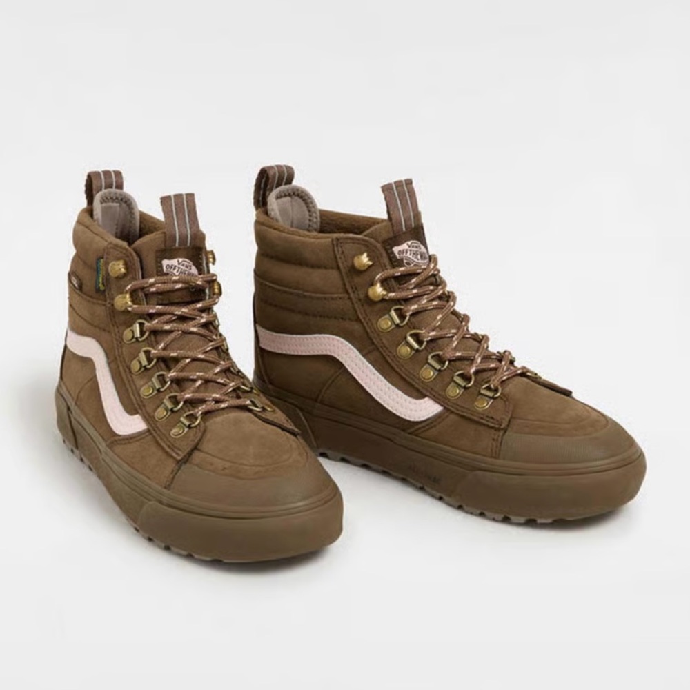 Vans MTE Sk8-Hi Dr Waterproof Teak Shoes Women 9.0 US Mens 7.5 Us - Picture 3 of 12
